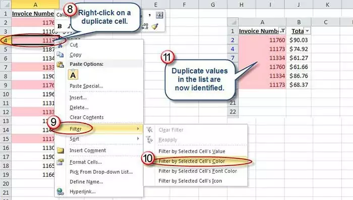 Data Yang Sama Dalam Satu Kolom - Duplicate Excel