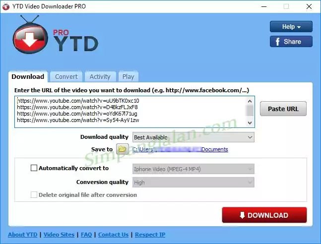 YTD Video Downloader -Cara Download Video Youtube Tanpa Aplikasi Paling Mudah