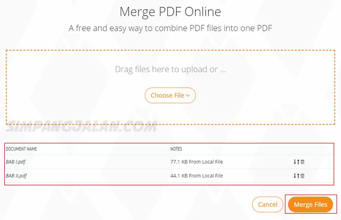 Menggabungkan File PDF dengan Foxit Reader Secara Online - 2