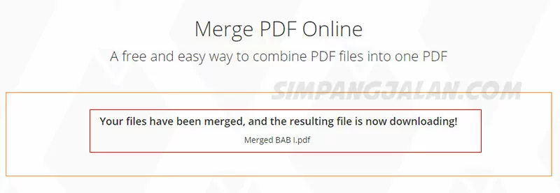 Menggabungkan File PDF dengan Foxit Reader Secara Online - 3