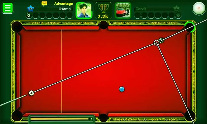Download 8 Ball Pool Mod APK Long Line 2019 - In game
