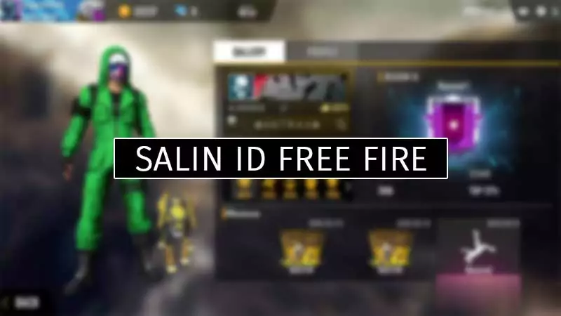 cara salin id free fire