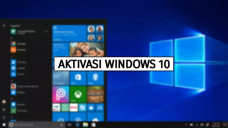 Cara Aktivasi Windows 10 Permanen