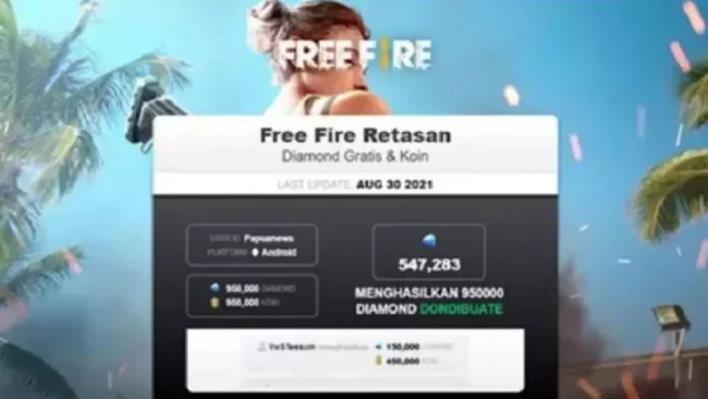 Free Fire Diamond Support Xyz