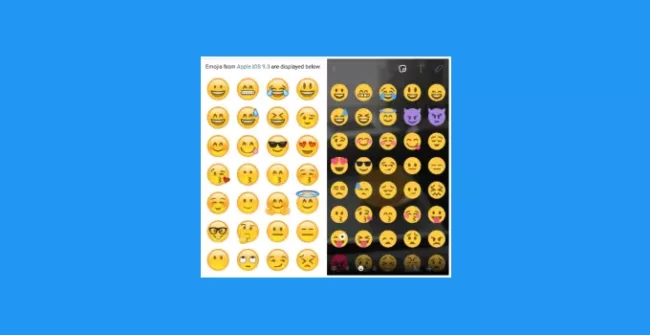 iphone android emoji