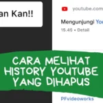 Cara Melihat History Youtube yang Sudah Dihapus